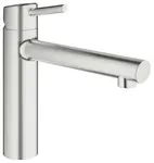Grohe Concetto - Páková drezová batéria, supersteel 31128DC1