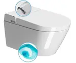 Sapho GSI - Elektronický bidet s keramikou, SoftClose, Swirlflush, ExtraGlaze, bílá 7418K11