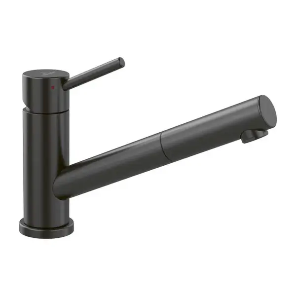 Villeroy & Boch Como - Dřezová baterie s výsuvnou koncovkou, antracit 92520005