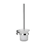 kielle Oudee - WC štětka nástěnná s držákem, matné sklo/chrom 40502000