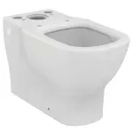 Ideal Standard Tesi - WC kombi misa, spodný/zadný odpad, AquaBlade, biela T008201