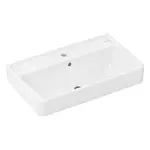 Hansgrohe Xanuia Q - Umývadlo 65x39 cm, s prepadom, otvor na batériu, SmartClean, biela 61128450