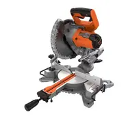 BLACK+DECKER Náradie - Pokosová píla 216 mm, 1500 W, s pojazdom BES701-QS