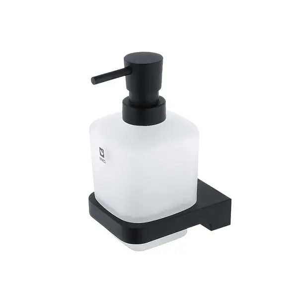 Nimco Maya - Dávkovač mýdla s držákem, matná černá MAC 29031C-T-90