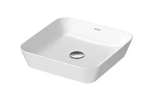 Duravit Cape Cod - Umyvadlová mísa 43x43 cm, DuraCeram, matná bílá 2340433200