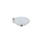 Jika Basic - Držiak s mydlovničkou, chróm/matné sklo H3833A10040001