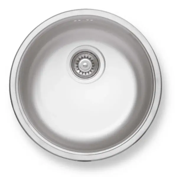 Novaservis Drezy - Drez, priemer 43 cm, nehrdzavejúca oceľ DR43
