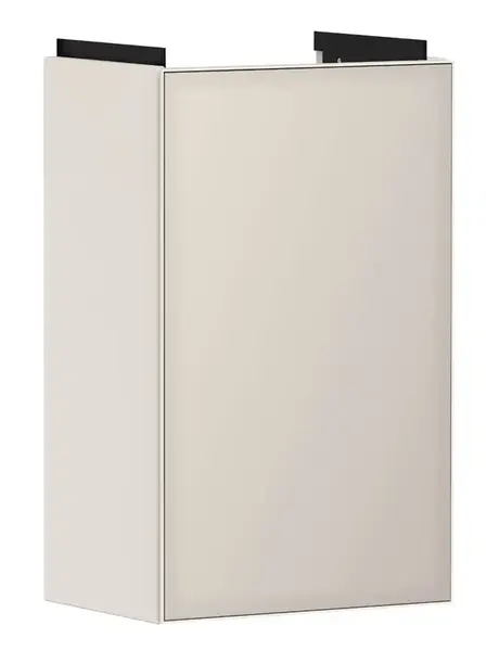 Hansgrohe Xevolos E - Umývadlová skrinka 58x34x25 cm, 1 dvierka, pánty vpravo, matná béžová/metalická béžová 54170790