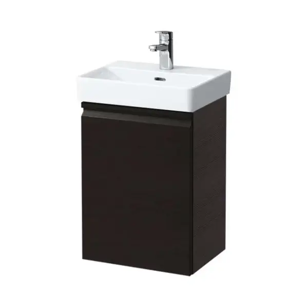 Laufen Pro S - Umývadlová skrinka s dvierkami, 42x32x58 cm, pánty vľavo, wenge H4833010964231