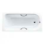 Kaldewei Advantage - Obdĺžniková vaňa Saniform V3 Star 332, 160x70 cm, s otvormi na držadlá, celoplošný antislip, Perl-Effekt, biela 134234013001