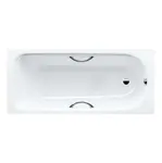 Kaldewei Advantage - Obdĺžniková vaňa Saniform Plus Star 332, 160x70 cm, s otvormi na držadlá, antislip, Perl-Effekt, biela 133230003001