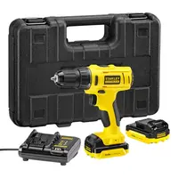 Stanley Náradie - 10,8V AKU vŕtací skrutkovač 2x aku 1,5 Ah Li-Ion, nabíjačka KFMCD011S2K-QW