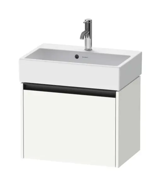 Duravit Ketho.2 - Umývadlová skrinka, 44x58x39 cm, 1 zásuvka, matná biela K25073018180000