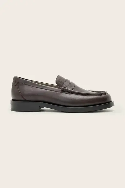 Kožené mokasíny AllSaints BLOOM LOAFER