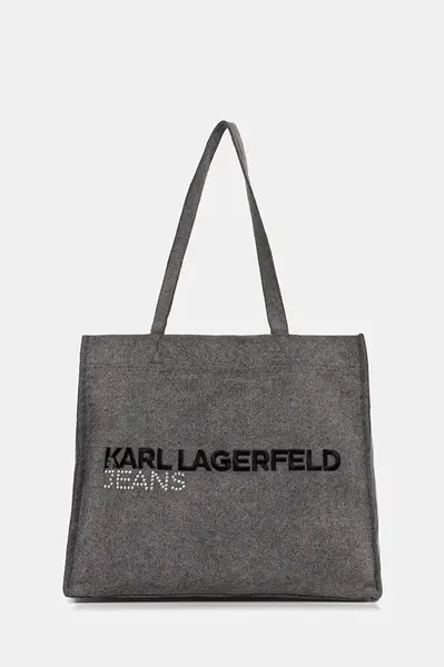 Džínsová taška Karl Lagerfeld Jeans
