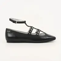 Kožené balerínky Karl Lagerfeld KONNIE