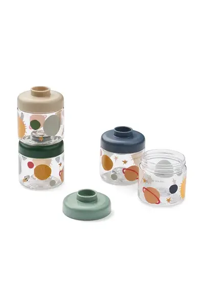 Nádoba na občerstvenie Liewood Dominique Baby Food Tritan Boxes 4-Pack 4-pak