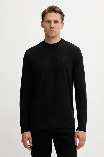 Tričko s dlhým rukávom Karl Lagerfeld