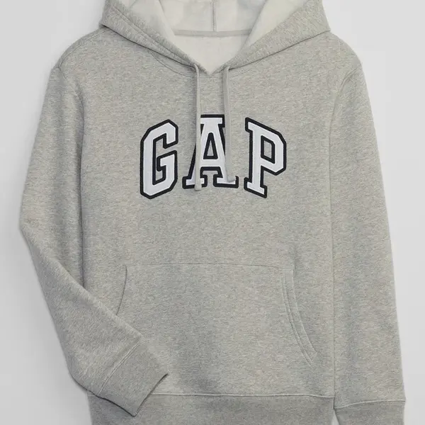 Šedá dámska mikina s kapucňou GAP