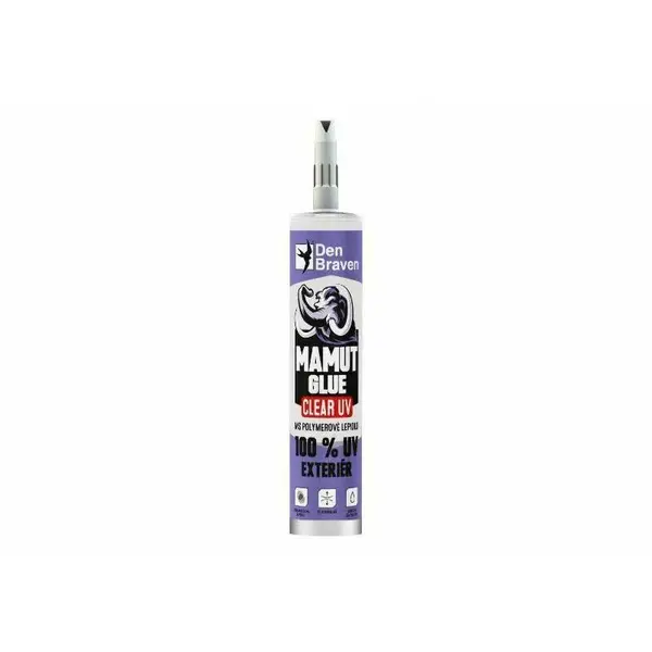 Lepidlo Den Braven Mamut Glue Clear 290 ml