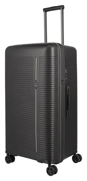 Veľký škrupinový kufor Travelite Roomer Trunk L Black