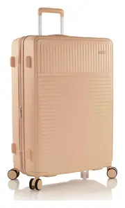 Veľký škrupinový kufor na kolieskach Heys Pastel L Nude