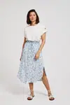 Marisse Women's Skirt L-Sc-4316 L.Blue