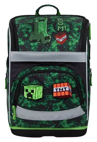 Školní aktovka Zippy Plus Minecraft Boom