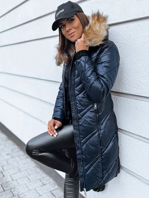 Dámská zimní bunda VEIL Barva tmavě modrá DSTREET