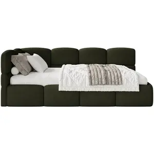 Selsey POSTEL PRO MLÁDEŽ Cloudy olivově zelená 120 cm, buklé