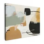 MuchoWow OBRAZ NA PLÁTNĚ Malba - abstraktní - barvy 80x60 cm