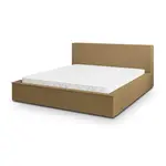 MASSENO ČALOUNĚNÁ Postel CELORA 200x200 cm Medová