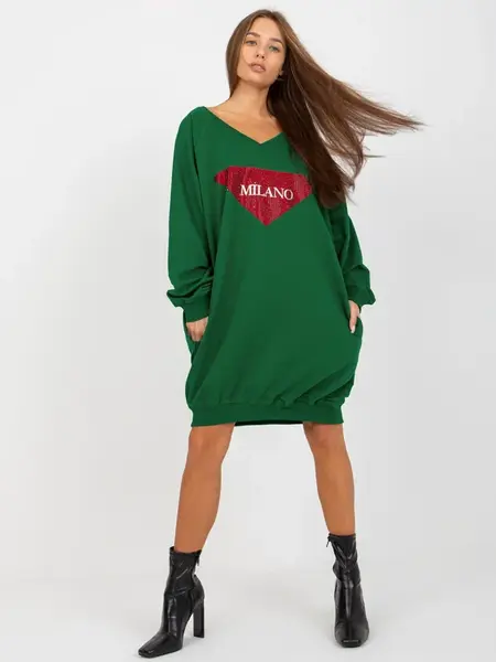 Sweatshirt-VI-BL-3113.73P-dark green