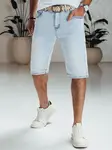 Pánské džínové kraťasy světle modré