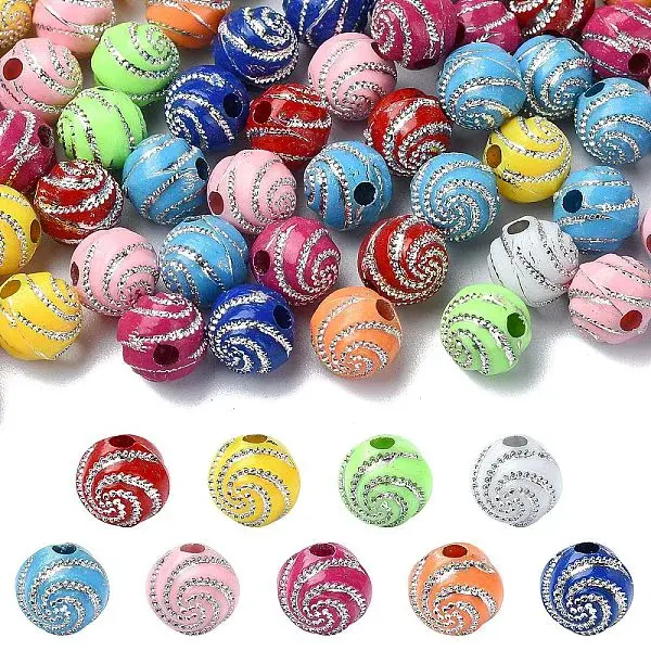 Plating Acrylic Beads