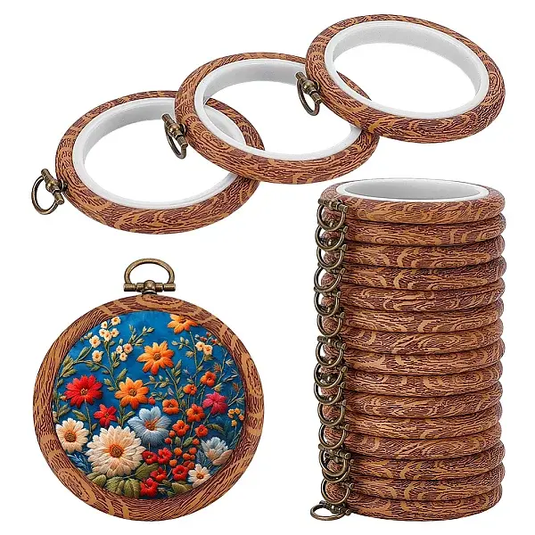 Plastic & Rubber Embroidery Hoops
