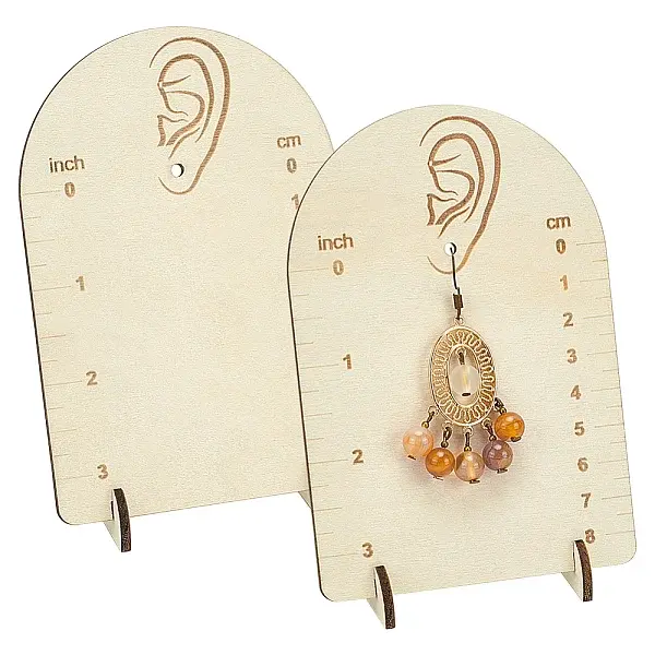 Wooden Earring Display Stands