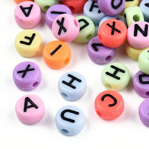 Opaque Acrylic Beads