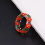 Transparent Resin Finger Rings