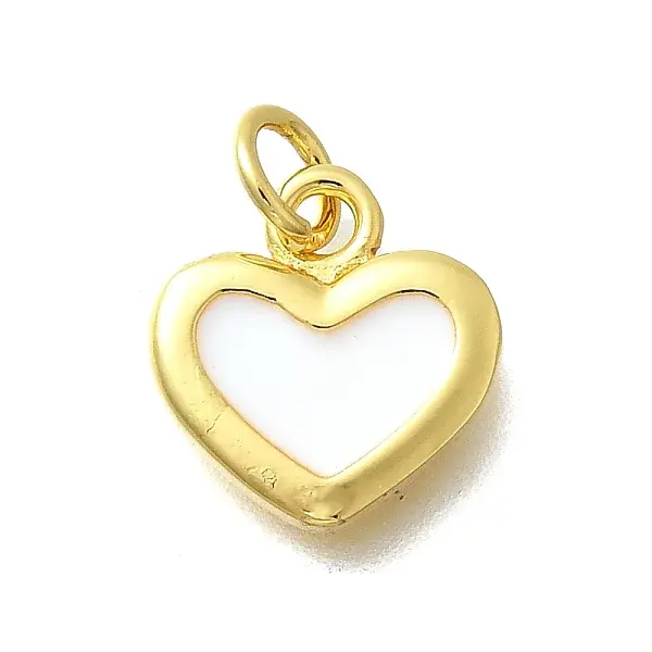 Brass with Enamel Pendants
