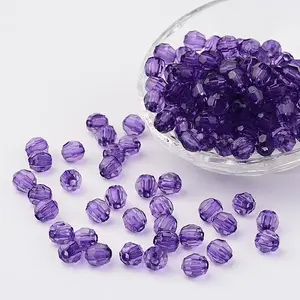Transparent Acrylic Beads