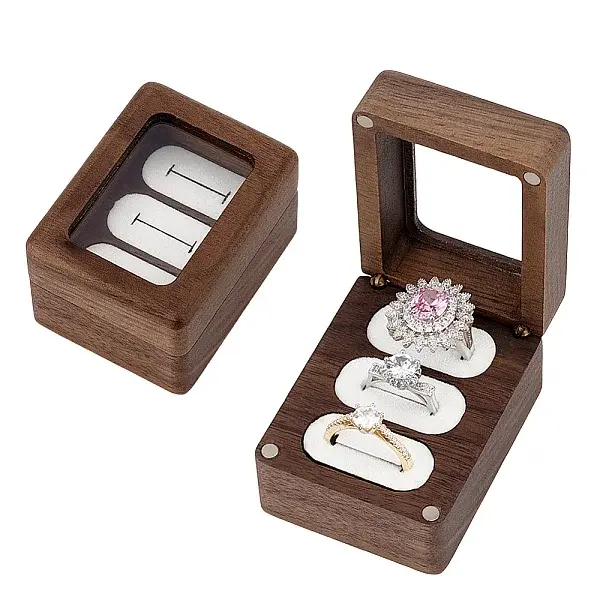 Wooden Engagement Ring Box