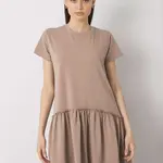 Dress-FA-SK-6927.21P-dark beige