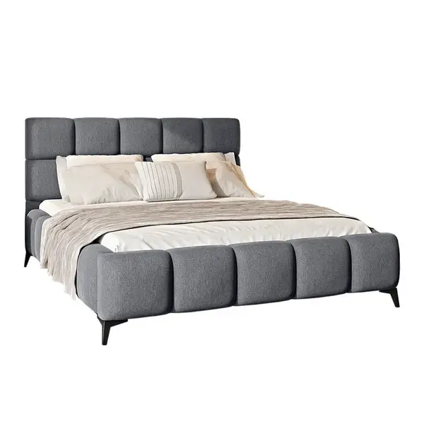 Petits-meubles BOXSPRING POSTEL 180/200 Mira Šedá