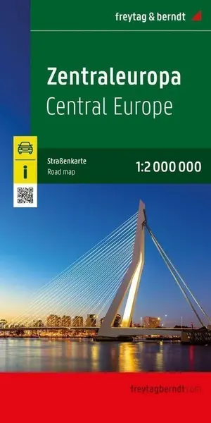Automapa Střední Evropa 1:2 000 000