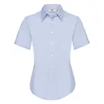 FRUIT OF THE LOOM F16•LADIES SHORT SLEEVE OXFORD SHIRT