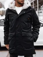 Pánská zimní parka černá