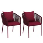 MCW ZAHRADNÍ ŽIDLE Bordeaux