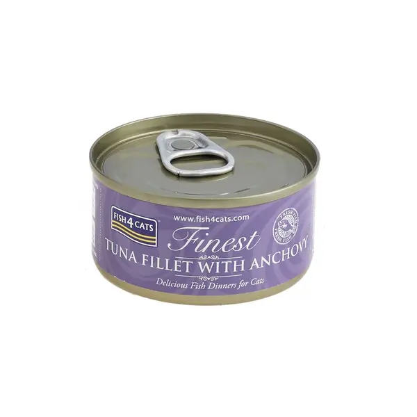 Fish4Cats Konzerva pro kočky Finest tuňák se ančovičkami 70 g