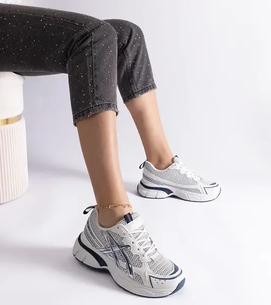 Gemre Blue women's sports sneakers Ondina